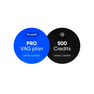 PRO Plan (12-month) + 500 Credits